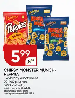 Chata Polska Chipsy monster munch/ peppies Lorenz oferta