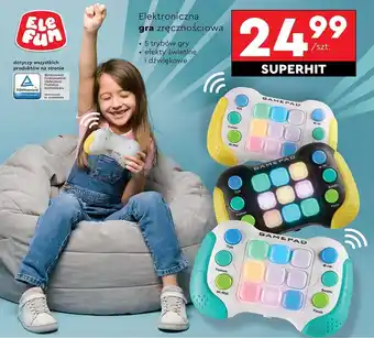 Biedronka Gra gamepad Elefun oferta