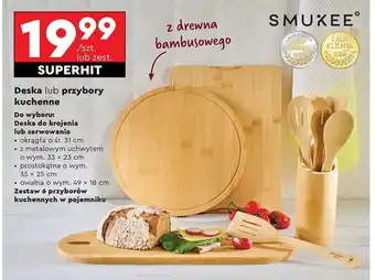 Biedronka Przybory kuchenne w stojaku Smukee oferta