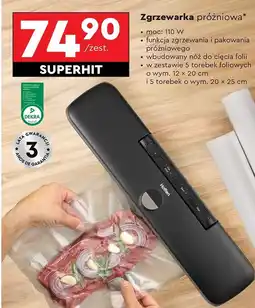 Biedronka Zgrzewarka próżniowa Hoffen oferta