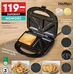 Biedronka Opiekacz do kanapek 850 w Hoffen oferta