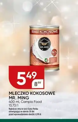 Chata Polska Mleczko kokosowe Mr. Ming oferta