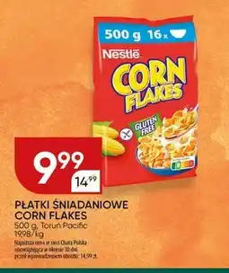 Chata Polska Nestlé Corn Flakes Chrupiące płatki kukurydziane z witaminami 500 g oferta