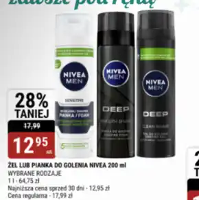 bi1 NIVEA MEN Deep Pianka do golenia 200 ml oferta