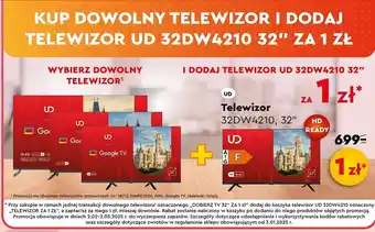 Biedronka Telewizor 32dw4210 Ud oferta