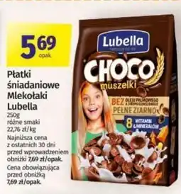 Społem Lubella Mlekołaki Choco muszelki Zbożowe muszelki o smaku czekoladowym 250 g oferta