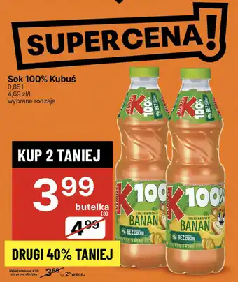 Delikatesy Centrum Sok 100% Kubuś oferta