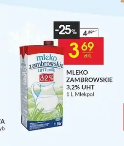 Społem Mleko zambrowskie UHT 3,2 % 1 l oferta