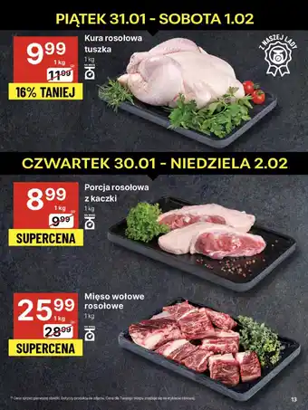 Delikatesy Centrum Mięso wołowe rosołowe oferta