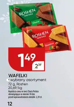 Chata Polska Wafelki Roshen oferta