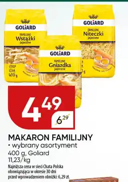 Chata Polska Makaron familijny Goliard oferta