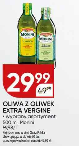 Chata Polska Oliwa z oliwek extra vergine Monini oferta