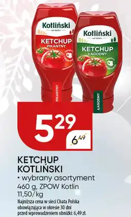 Chata Polska Ketchup kotliński ZPOW Kotlin oferta