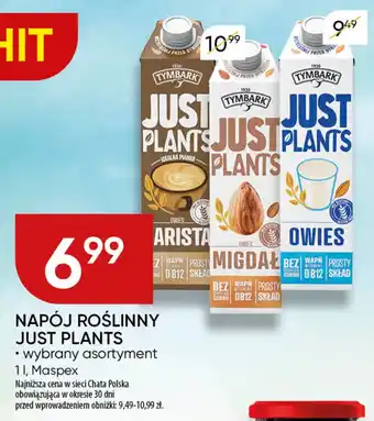 Chata Polska Napój roślinny just plants Maspex oferta