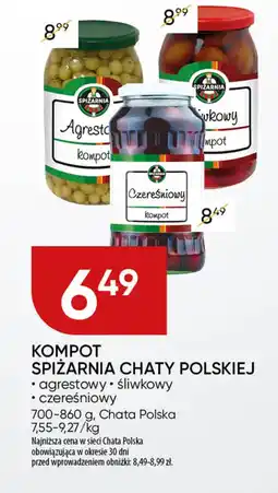 Chata Polska Kompot spiżarnia chaty polskiej oferta