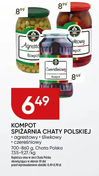 Chata Polska Kompot spiżarnia chaty polskiej oferta