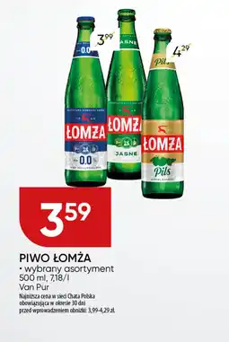 Chata Polska Piwo łomża Van Pur oferta