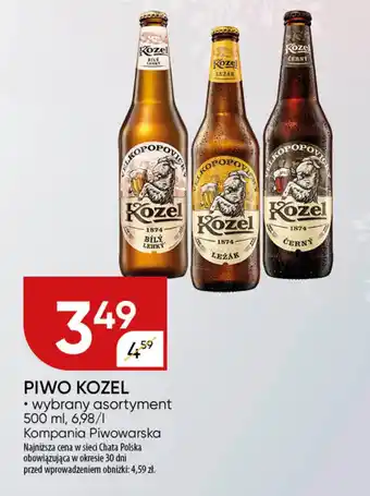 Chata Polska Piwo kozel Kompania Piwowarska oferta