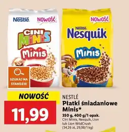 Lidl Płatki śniadaniowe minis Cini minis oferta