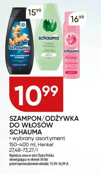 Chata Polska Szampon/odżywka do włosów schauma Henkel oferta