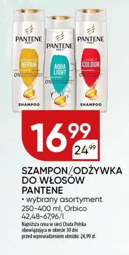 Chata Polska Szampon/odżywka do włosów pantene Orbico oferta