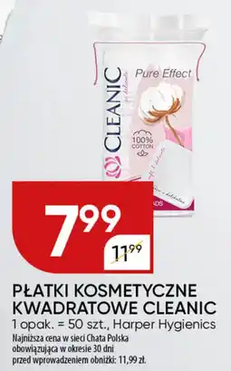 Chata Polska Płatki kosmetyczne kwadratowe cleanic oferta