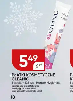 Chata Polska Płatki kosmetyczne cleanic Harper Hygienics oferta