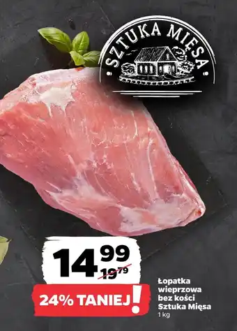 Netto Łopatka bez kości Sztuka Mięsa oferta