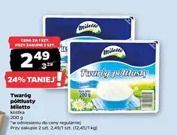 Netto Twaróg Miletto oferta