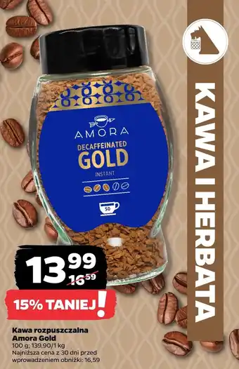 Netto Kawa rozpuszczalna Amora Gold oferta