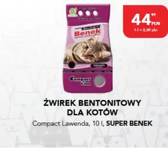 AquaelZOO Żwirek bentonitowy Super Benek oferta