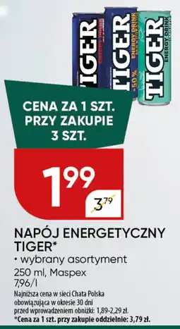 Chata Polska Napój energetyczny tiger Maspex oferta