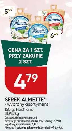 Chata Polska Serek almette Hochland oferta