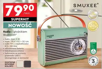 Biedronka Radio Smukee oferta