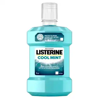 Biedronka Listerine Cool Mint Płyn do płukania jamy ustnej 1 l oferta