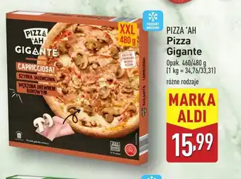 ALDI Pizza Pizza'ah oferta