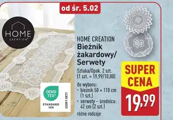 ALDI Bieżnik Home Creation oferta