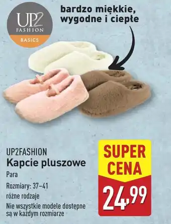 ALDI Kapcie Up2Fashion oferta