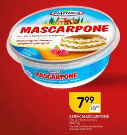 Chata Polska Serek mascarpone OSM Piątnica oferta