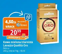 E.Leclerc Kawa mielona/ziarnista Lavazza Qualità Oro oferta