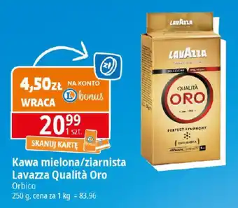 E.Leclerc Kawa mielona/ziarnista Lavazza Qualità Oro oferta