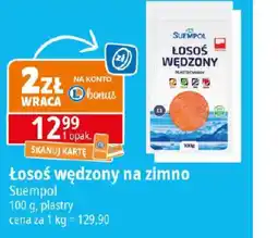 E.Leclerc Łosoś wędzony na zimno Suempol oferta