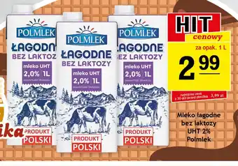 Gram Market Mleko łagodne bez laktozy UHT 2% Polmlek oferta