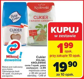 Carrefour Cukier 1kg oferta