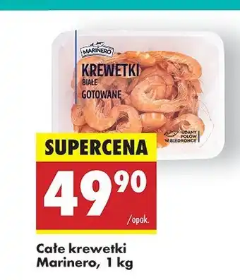 Biedronka Krewetki całe Marinero oferta