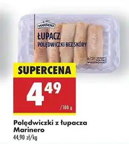 Biedronka Łupacz polędwiczki bez skory Marinero oferta