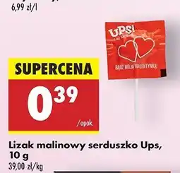 Biedronka Lizak walentynkowy Ups! oferta