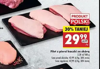 Biedronka Filet z piersi kaczki ze skórą oferta