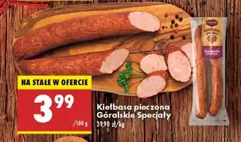 Biedronka Kiełbasa pieczona Kraina wędlin oferta