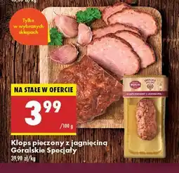 Biedronka Klops pieczony z jagnięciną Kraina wędlin oferta